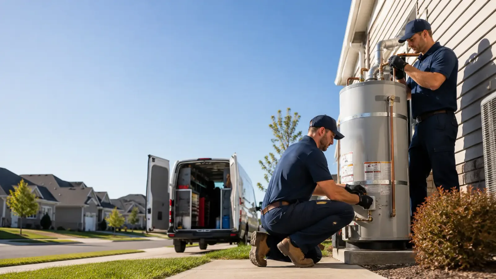 Water Heater Installation in Ashmore, IL
